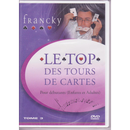MAGIC-LANDES - DVD Le Top des Tours de Cartes Tome 3 de Francky