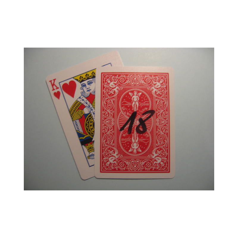 Jeu Numero De Carte (la paire)