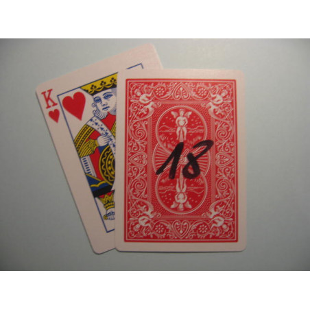 Jeu Numero De Carte (la paire)