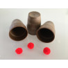 MAGIC-LANDES - Cups & Balls (façon bois)