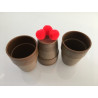 MAGIC-LANDES - Cups & Balls (façon bois)