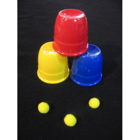 MAGIC-LANDES - Cups & Balls (grand modele)