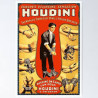 MAGIC-LANDES - Affiche Houdini Handcuff King