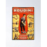 MAGIC-LANDES - Affiche Houdini Handcuff King