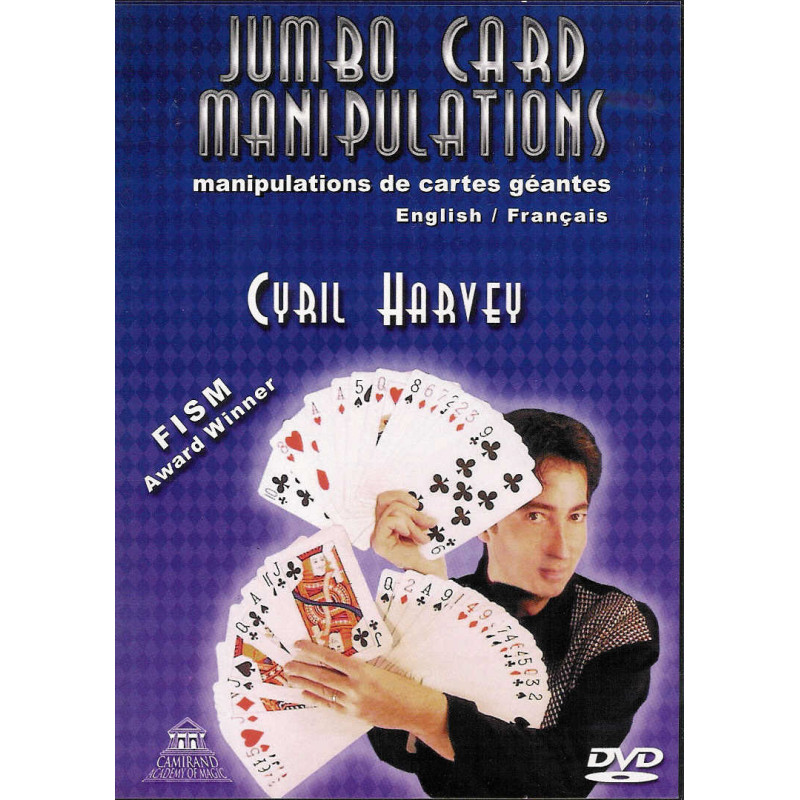 MAGIC-LANDES - DVD Jumbo Card Manipulations