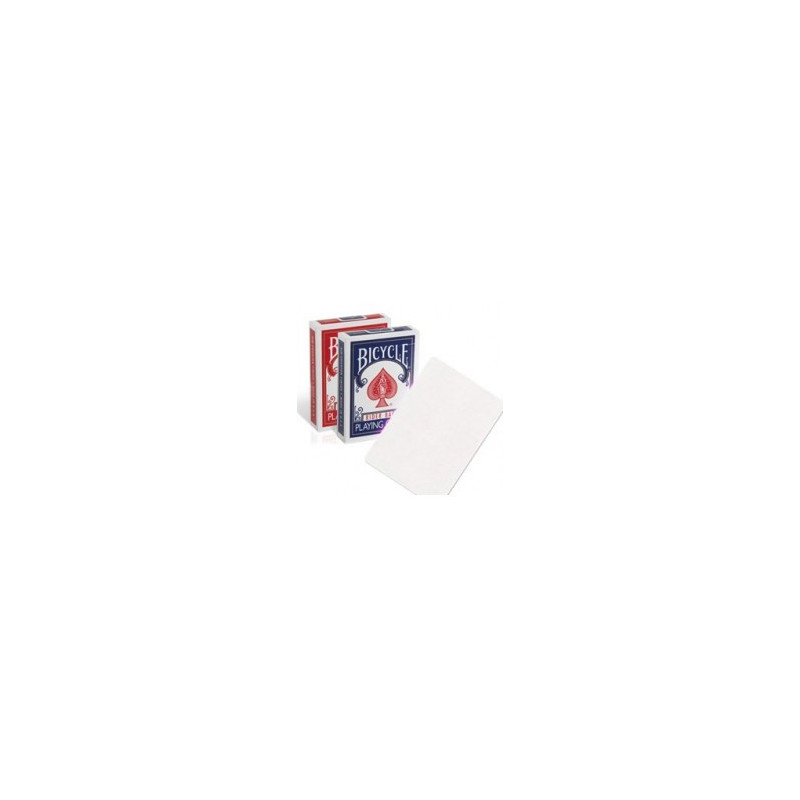 MAGIC-LANDES - Jeu Bicycle blanc / blanc