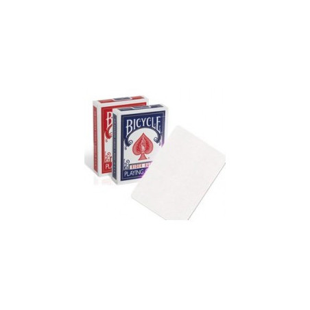 MAGIC-LANDES - Jeu Bicycle blanc / blanc