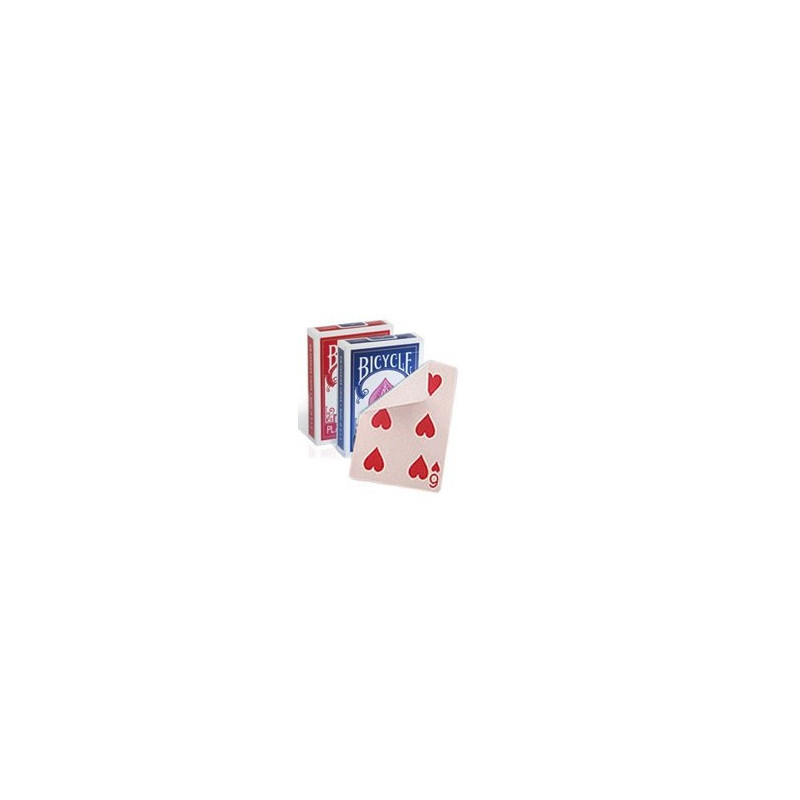 MAGIC-LANDES - Jeu Bicycle faces imprimees / dos blancs